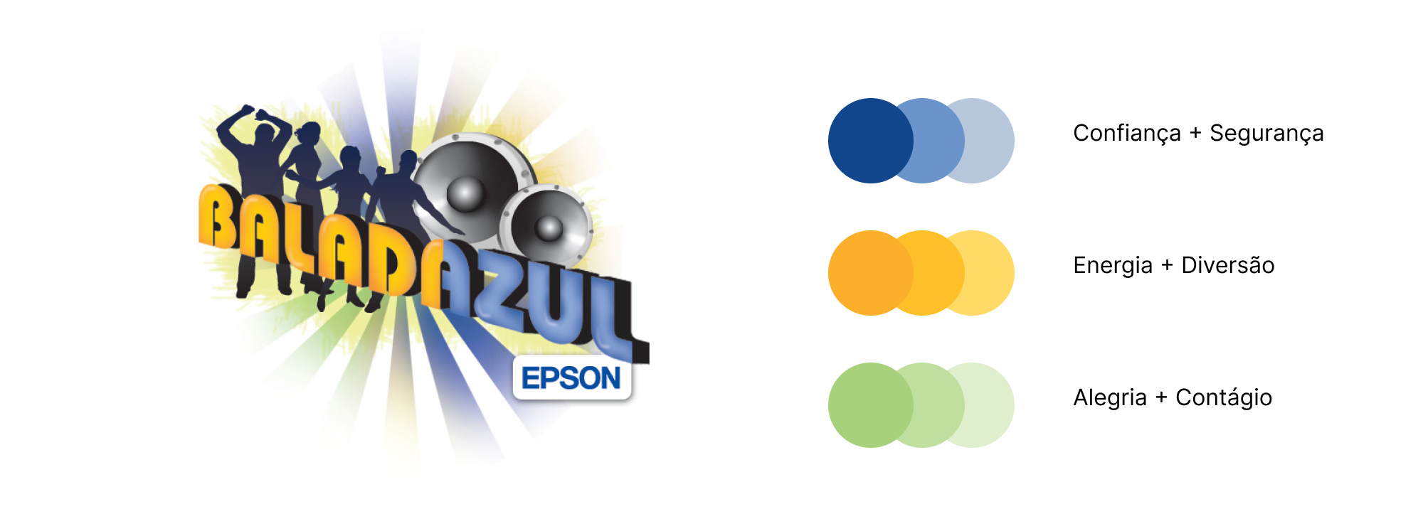 Logo para campanha Balada Azul da Epson